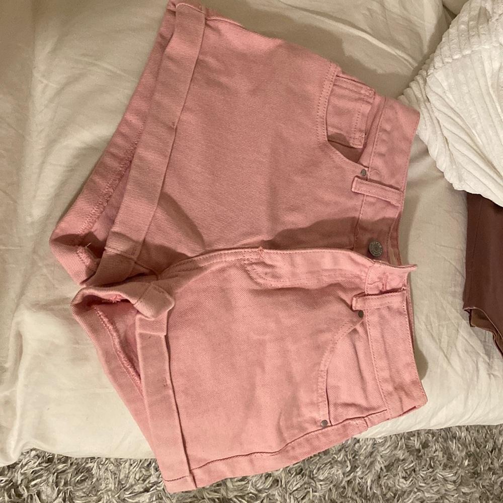 Pacsun baby pink shorts